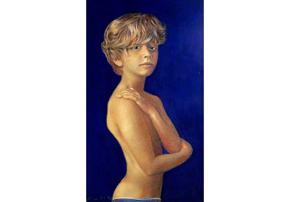 WA05 - Jungen Porträt - Wolfgang Arnold - MT Galerie