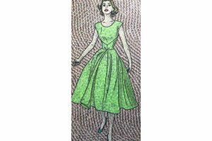 13-Model-im-gruenen-Kleid-Stefan-Merkt-MT-Galerie