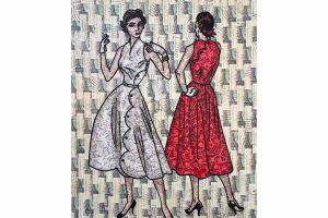 6-Models-im-weissem-und-im-rotem-Kleid-Stefan-Merkt-MT-Galerie