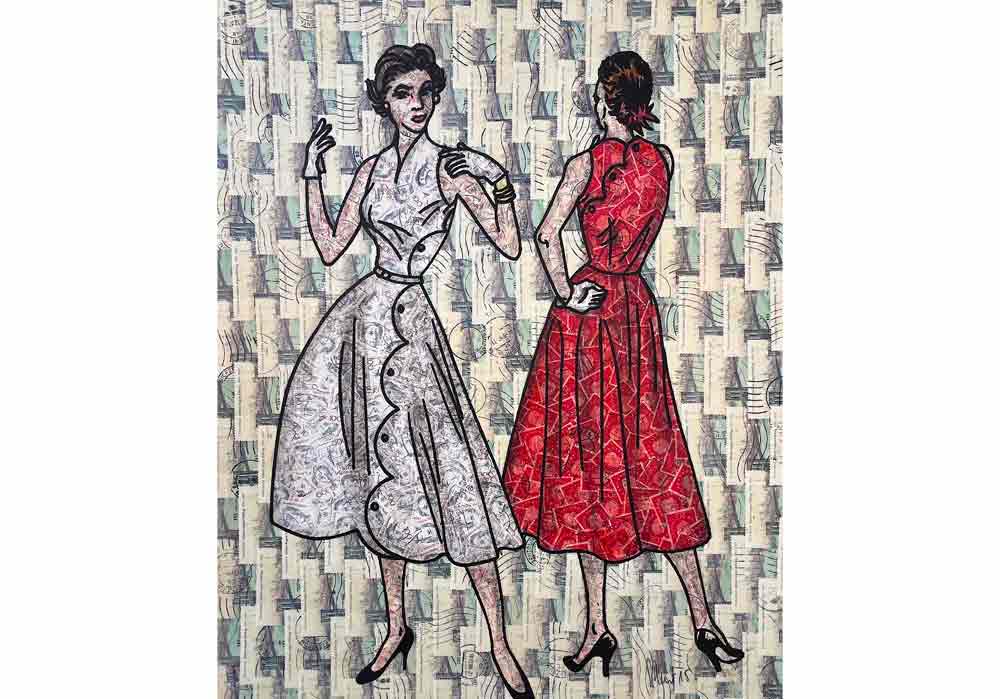 6-Models-im-weissem-und-im-rotem-Kleid-Stefan-Merkt-MT-Galerie